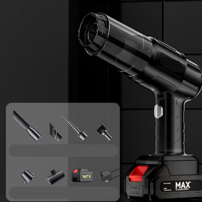 Aspirator Portabil INNOVA Titan 3‑în‑1, 18000PA, Reîncărcabil, Suflare & Absorbție, Ideal Casă, Mașină, Birou [4]