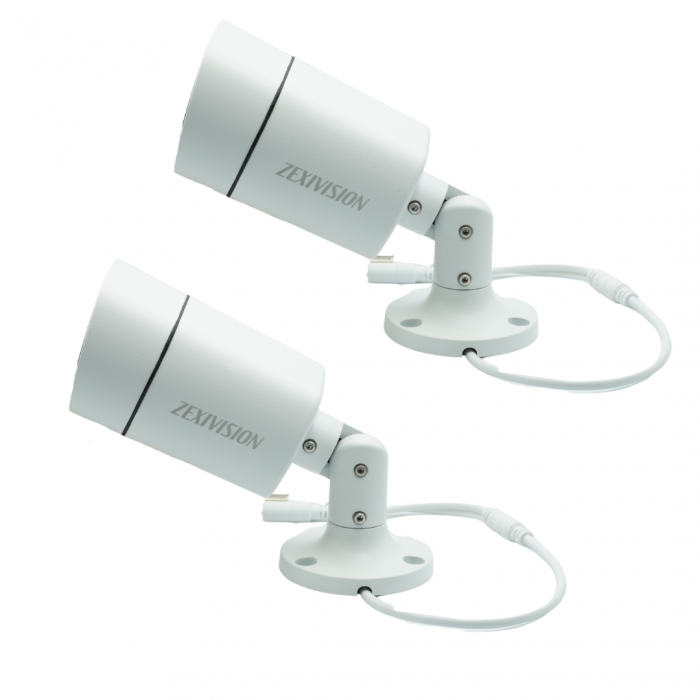 Kit Supraveghere Zexivision 5MP Full-Color 4K cu Audio și Alarmă [12]