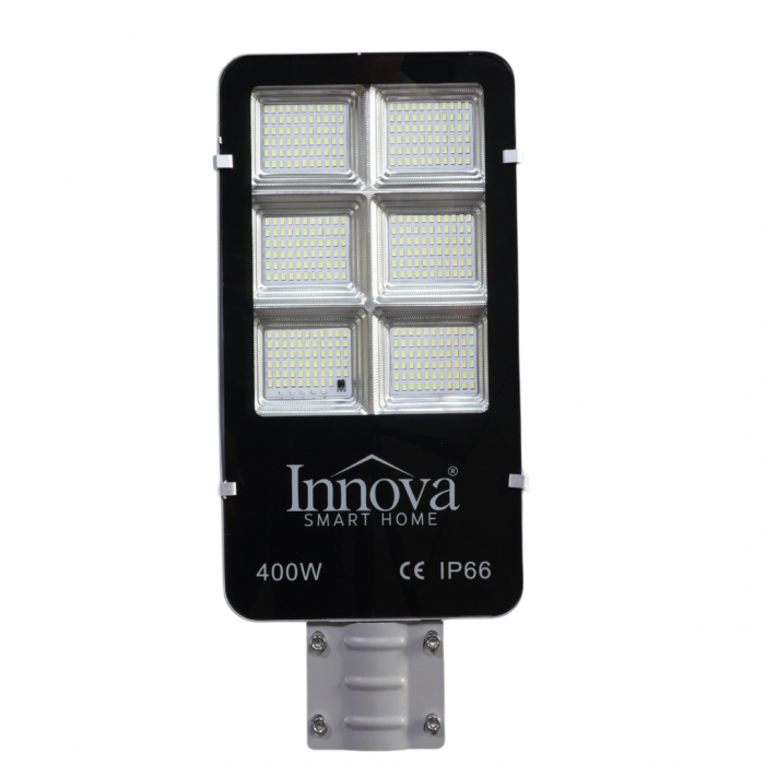Lampa solara INNOVA 400W cu senzor lumina si panou [5]
