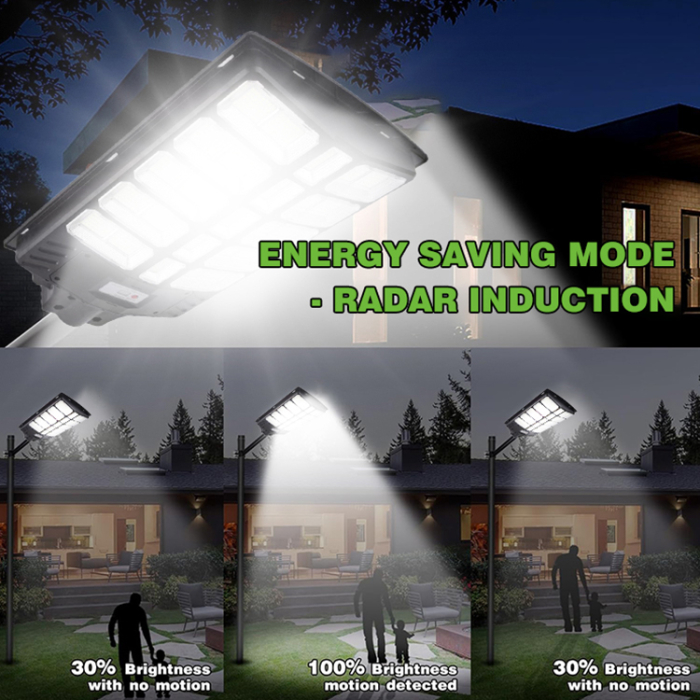 Lampa Solara Stradala Innova Viper 1500 W , Telecomanda , IP67 , Senzor de Miscare , Senzor de Lumina [6]