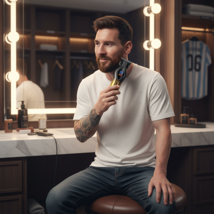 Mașină de Tuns Profesionala Reîncărcabilă Auriu V-921 [3]