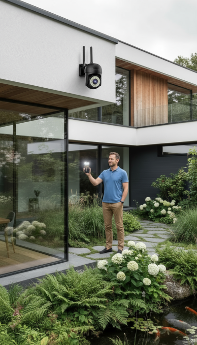 Pachet 4 x Cameră de Supraveghere INNOVA WIFI, 36 LED-uri, HD, IP66 + 4 Carduri Cadou [10]