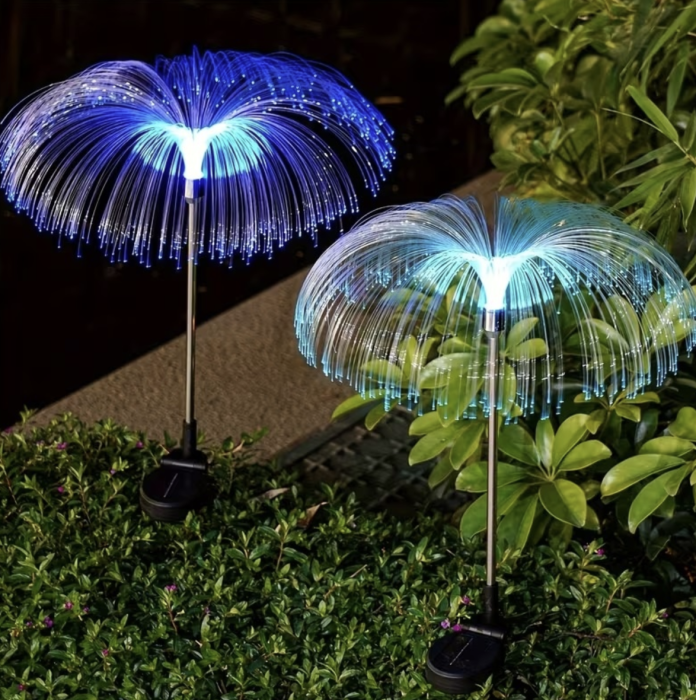 Set 2/4/8 x Lumină Solară pentru Grădină Tip Meduză RGB – Instalare Automată cu Senzor de Lumină [5]