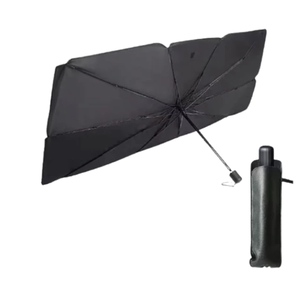 Set 2 Parasolare Auto Umbrelă | 130x80 cm | Anti-UV [5]