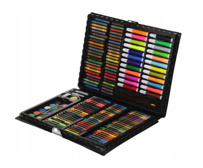 Set Artistic Desen și Pictură pentru Copii, Servietă cu Instrumente Complete 168pcs sau 208pcs [4]