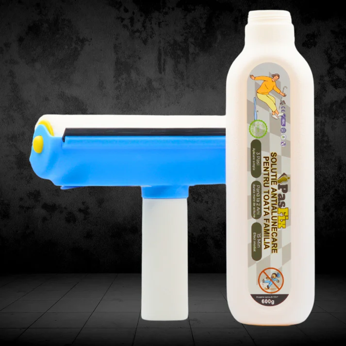 Solutie Antialunecare PasFix 600ml – Protecție sigură pentru gresie, piatră și marmură, cu rolă aplicatoare [1]