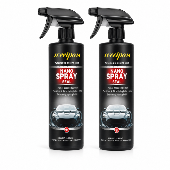 Spray Nano Ceară Auto pentru Luciu și Protecția Caroseriei, 437 ml – 1+1 Cadou [10]