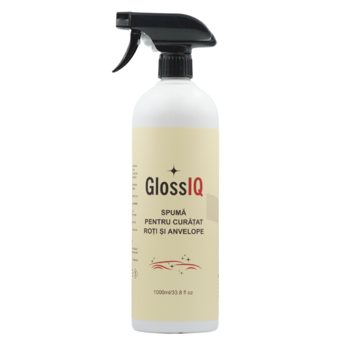Spuma pentru Curatat Roti si Anvelope IQ19 - cleaner activ, gata de utilizare, 1000 ml [2]