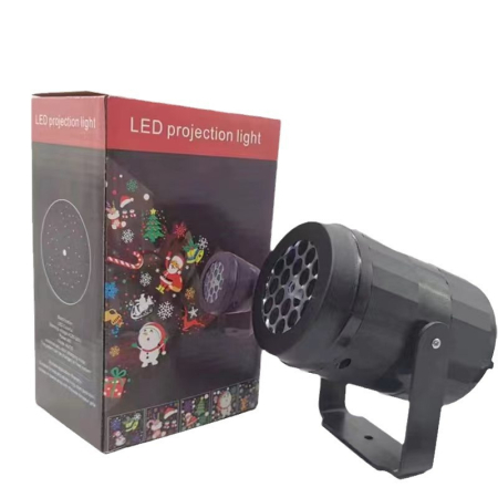 Proiector 16 figurine rotative Magic de Craciun cu Animatii Colorate [3]