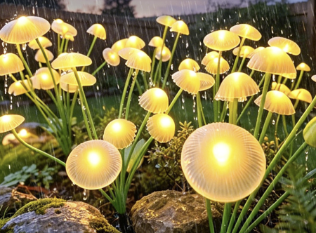 Set 2 Lampi Solare Decorative Jellyfish Multicolor, 6 LED-uri, Efect Meduza, Aprindere Automata - Copie [13]
