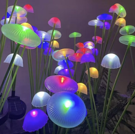 Set 2 Lampi Solare Decorative Jellyfish Multicolor, 6 LED-uri, Efect Meduza, Aprindere Automata - Copie [11]