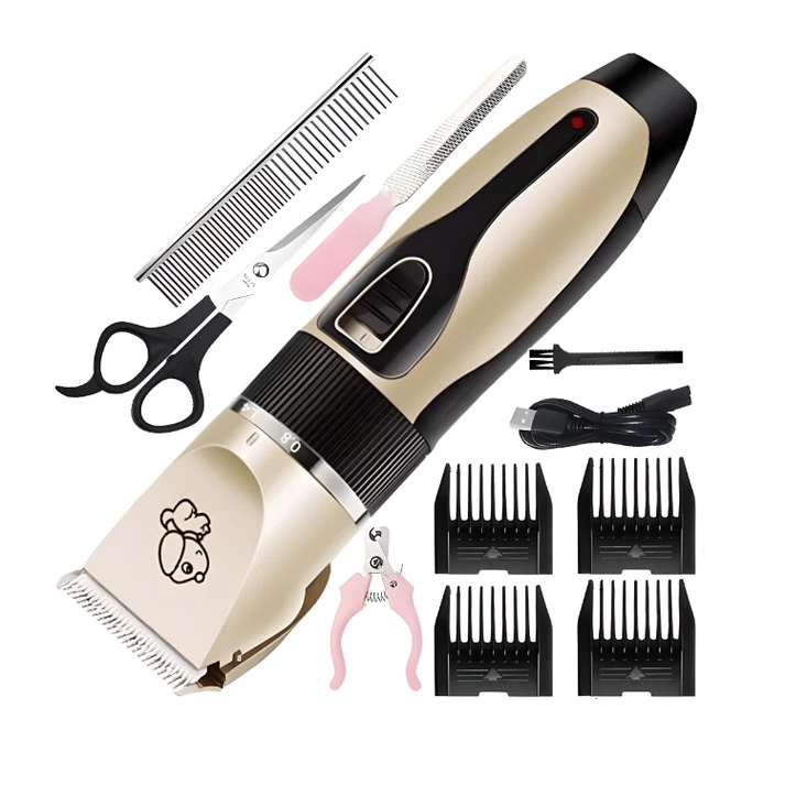 Pachete Promotionale - Aparat profesional pentru tuns animale + set complet accesorii