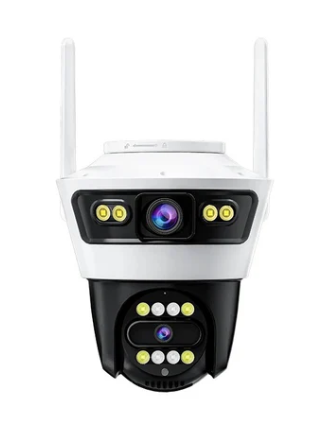 Camere Supraveghere - Supraveghere Duală Jortan 4, 6MP, WiFi, cu Funcționalitate Yoosee pentru Control de Distanță