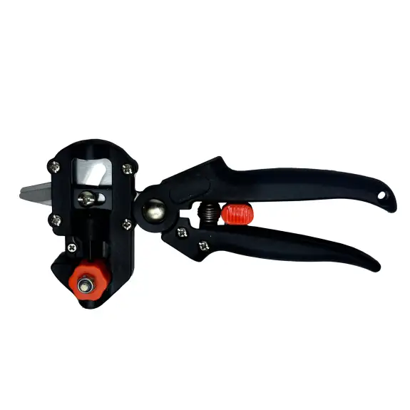 Clește profesional pentru altoit arbuști și flori – 3 lame reversibile U, V, Ω [1]