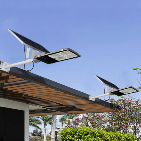 Lampa solara INNOVA 400W cu senzor lumina si panou [7]