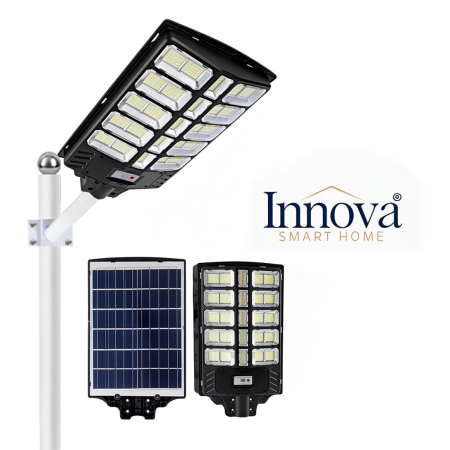 LAMPI SOLARE - Lampa Solara Stradala Innova Viper 1500 W , Telecomanda , IP67 , Senzor de Miscare , Senzor de Lumina