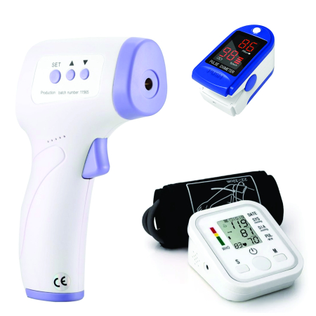 sanatate si ingrijire - OFERTA  Tensiometru de brat + Termometru noncontact + Pulsoximetru