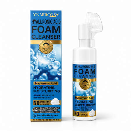 Pachete Promotionale - Pachet Promo 1+1 GRATIS - Spumă de Curățare Facială cu Perie de Silicon Wokali, 150ml