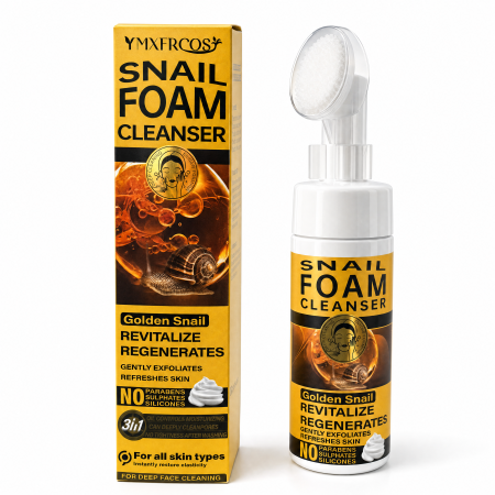 Pachet Promo 1+1 GRATIS - Spumă de Curățare Facială cu Perie de Silicon Wokali, 150ml [16]