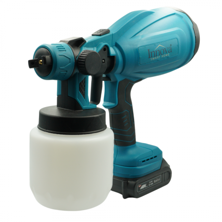 Pistol de Pulverizare Innova Fără Fir, 800W, 48V, 2 Baterii, 800ml – Control și Performanță [8]