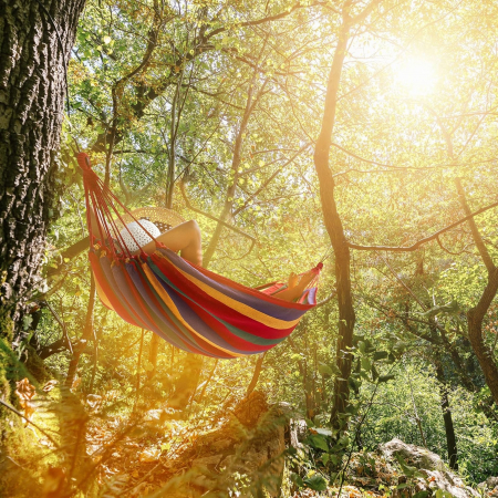 Set 2 Hamace Multicolore 200×80 cm cu Accesorii [3]