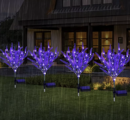 Set 2 x Lampa Decorativa de Gradina Lavanda [4]