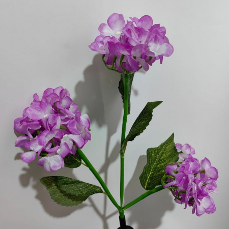 Set 2x Lampa solara hortensie albastra 70cm | Gradina LED IP66 [3]