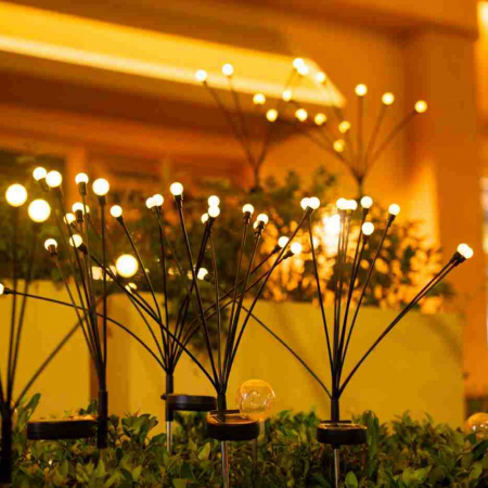 SET 8 x Lampa Solara Magia Licuricilor , Decoratiune de Gradina, LED, Lumina Calda [1]