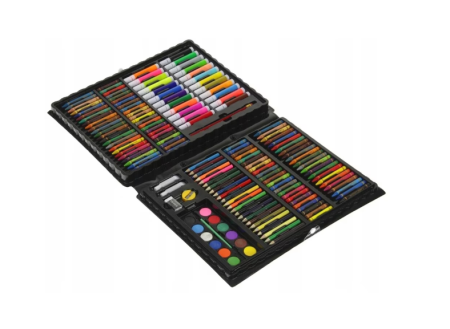 Set Artistic Desen și Pictură pentru Copii, Servietă cu Instrumente Complete 168pcs sau 208pcs [5]