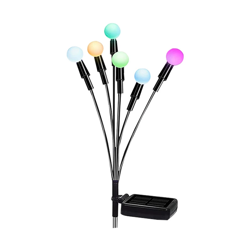 Set de 2 Lămpi Solare de Grădină cu Licurici Multicolor – Eleganță și Magie în Spațiul Exterior [8]