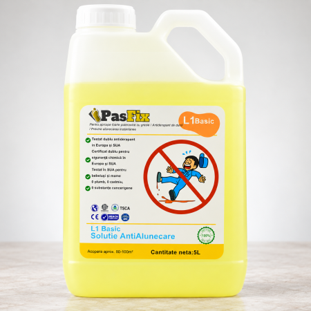 Soluție Antialunecare PasFix L1 BASIC 5L – Protecție sigură pentru băi, bucătării și pardoseli cu gresie [5]