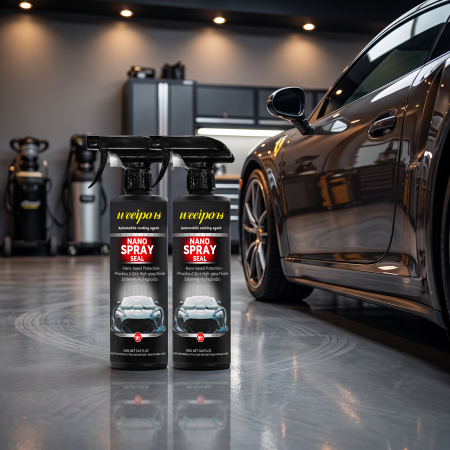Auto - Moto - Spray Nano Ceară Auto pentru Luciu și Protecția Caroseriei, 437 ml – 1+1 Cadou