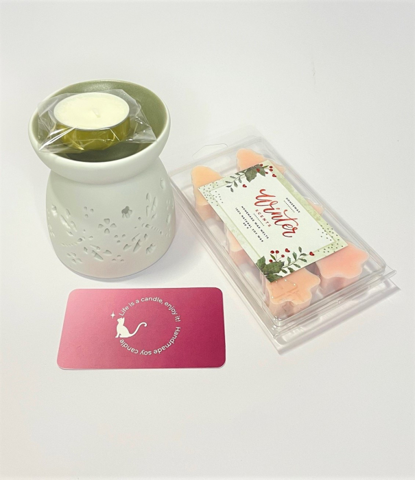 Set de Craciun - vas - snap bar 6 arome [3]