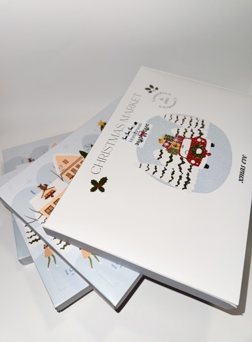 Calendar ADVENT editie de Craciun din colectia de iarna, Povesti din ceara si foc, bucati de ceara parfumata de soia, 24 de arome [10]