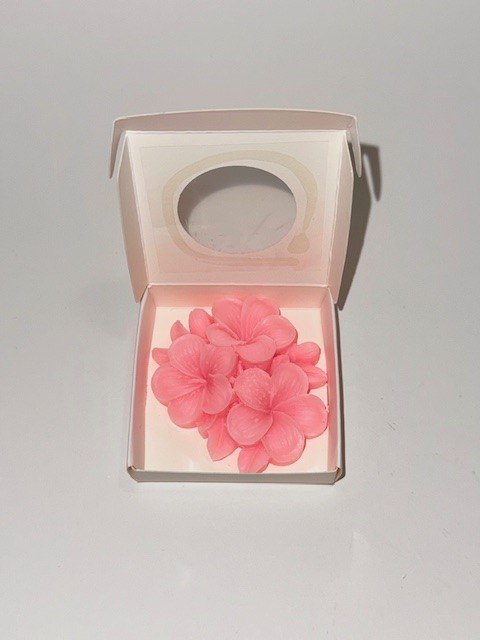 Floare Plumeria - parfumata din ceara de soia, 18 g, martisor/marturie/odorizant [2]