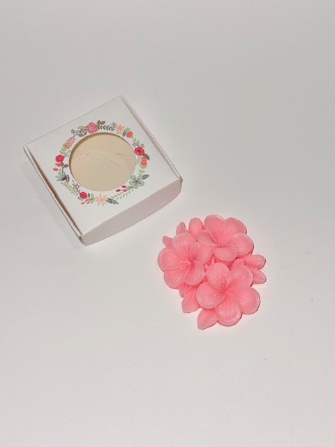 Floare Plumeria - parfumata din ceara de soia, 18 g, martisor/marturie/odorizant [3]