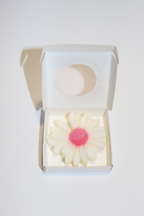 Floare parfumata din ceara de soia, 20g, martisor/marturie/odorizant - editie de MARTIE - snur de Martisor [2]