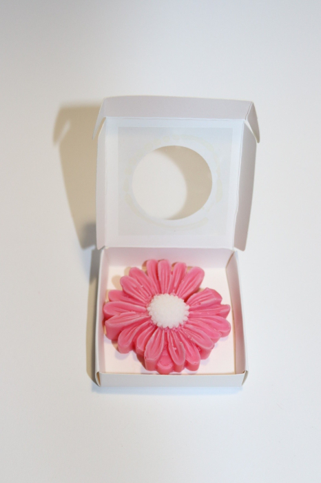 Floare parfumata din ceara de soia, 20g, martisor/marturie/odorizant - editie de MARTIE - snur de Martisor [6]