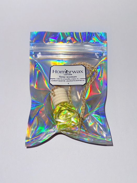 Sticluta odorizant auto sau pentru camera, cantitate parfum 7 ml, forma diamant  [5]