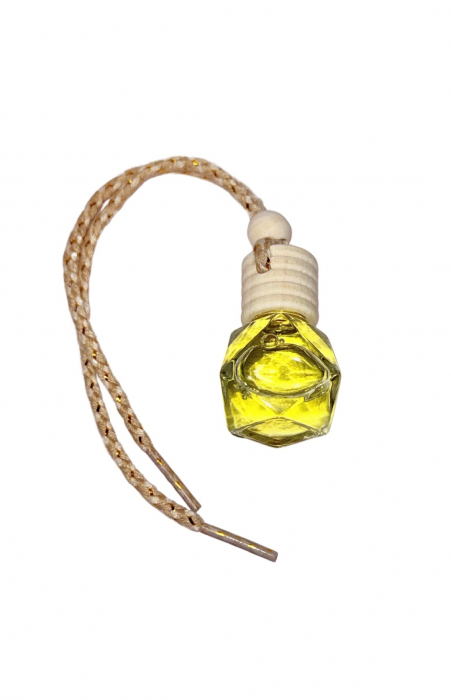 Sticluta odorizant auto sau pentru camera, cantitate parfum 7 ml, forma diamant  [1]