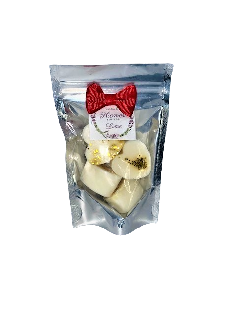 Set 4 bucati ceara parfumata de soia 5 g toate bucatile au aceeasi aroma, forma inima [2]