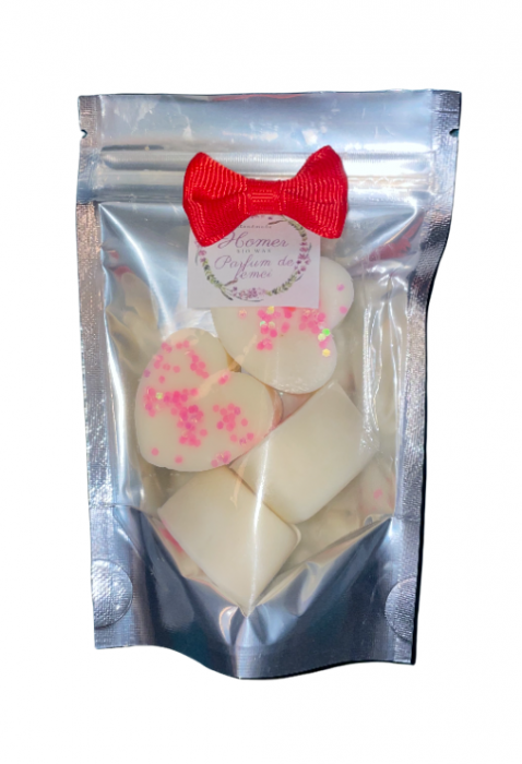 Set ceara parfumata de soia in forma de inima, 200 g [2]