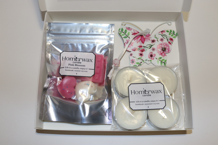 Set Fluture Roz - aroma Pink Blossom [3]