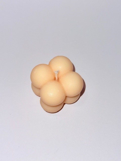 Lumanare din ceara de soia - model bubble [2]