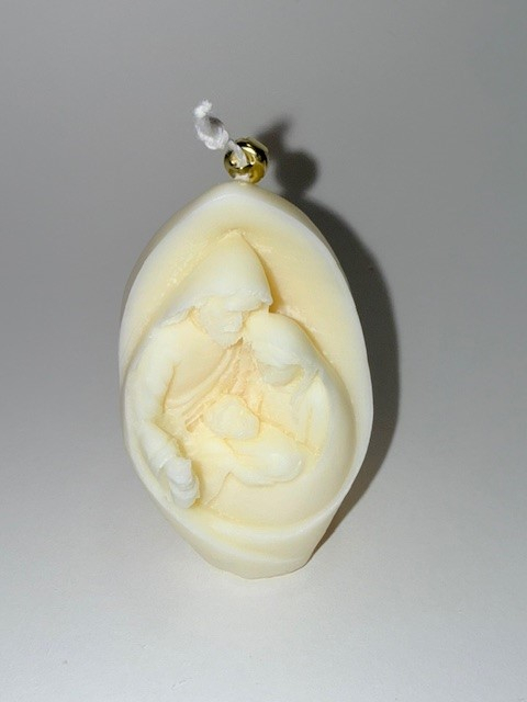 Sfanta Familie - lumanare decorativa, parfumata din ceara de soia - clopotel, 75 g [3]