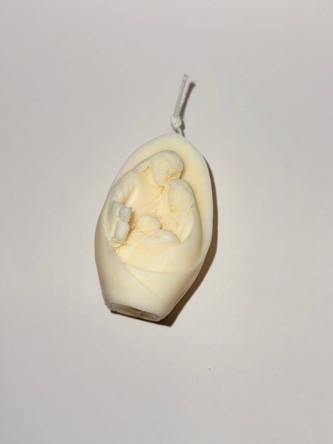 Sfanta Familie - lumanare decorativa, parfumata din ceara de soia - clopotel, 75 g [5]