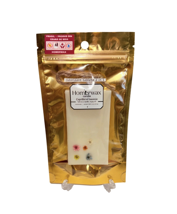 Tableta parfumata – odorizant, din ceara naturala de soia, handmade, 30 g [2]