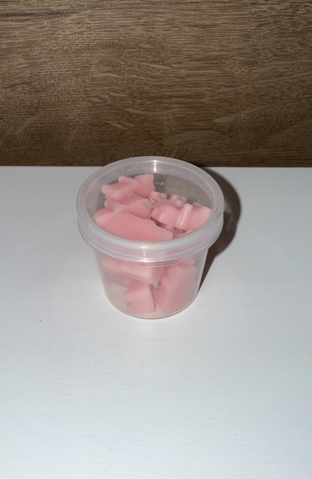 Bucati parfumate, in forma de ursuleti, ceara de soia, wax melt, marturie/odorizant, 16 g [3]