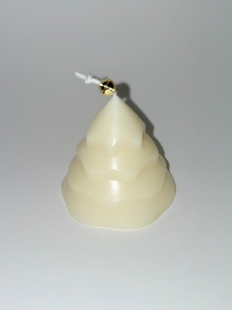 Brad - lumanare decorativa, parfumata din ceara de soia - clopotel, 64 g - editie speciala [1]