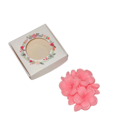Toate produsele - Floare Plumeria - parfumata din ceara de soia, 18 g, martisor/marturie/odorizant
